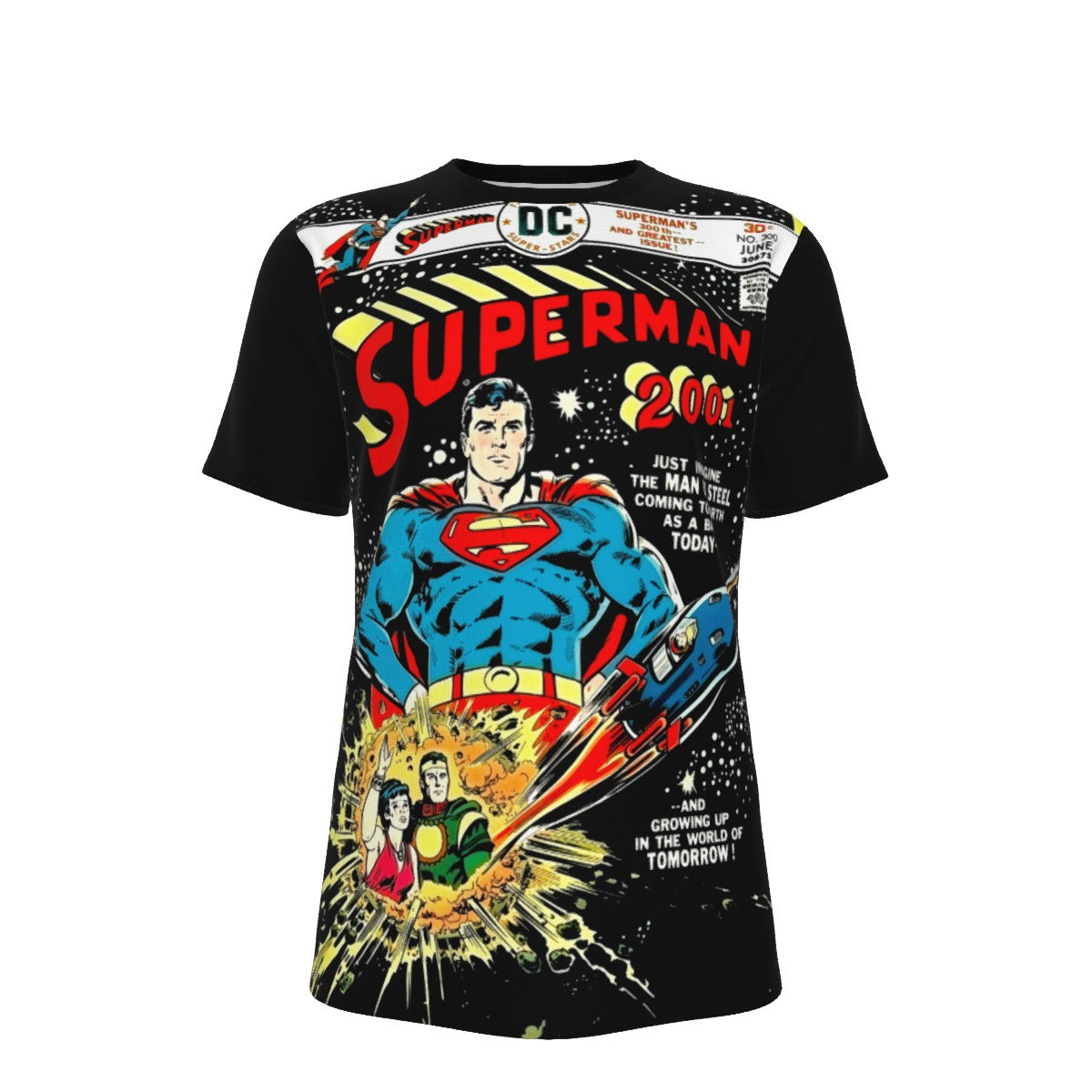 SUPERMAN 300 ALL OVER PRINT SHIRT AND TANK TOP