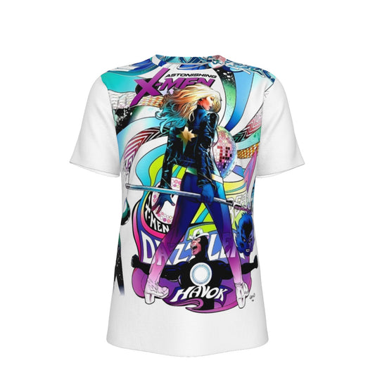 ASTONISHING XMEN 13 v3 PIN UP ALL OVER PRINT SHIRT AND TANK TOP - DAZZLER