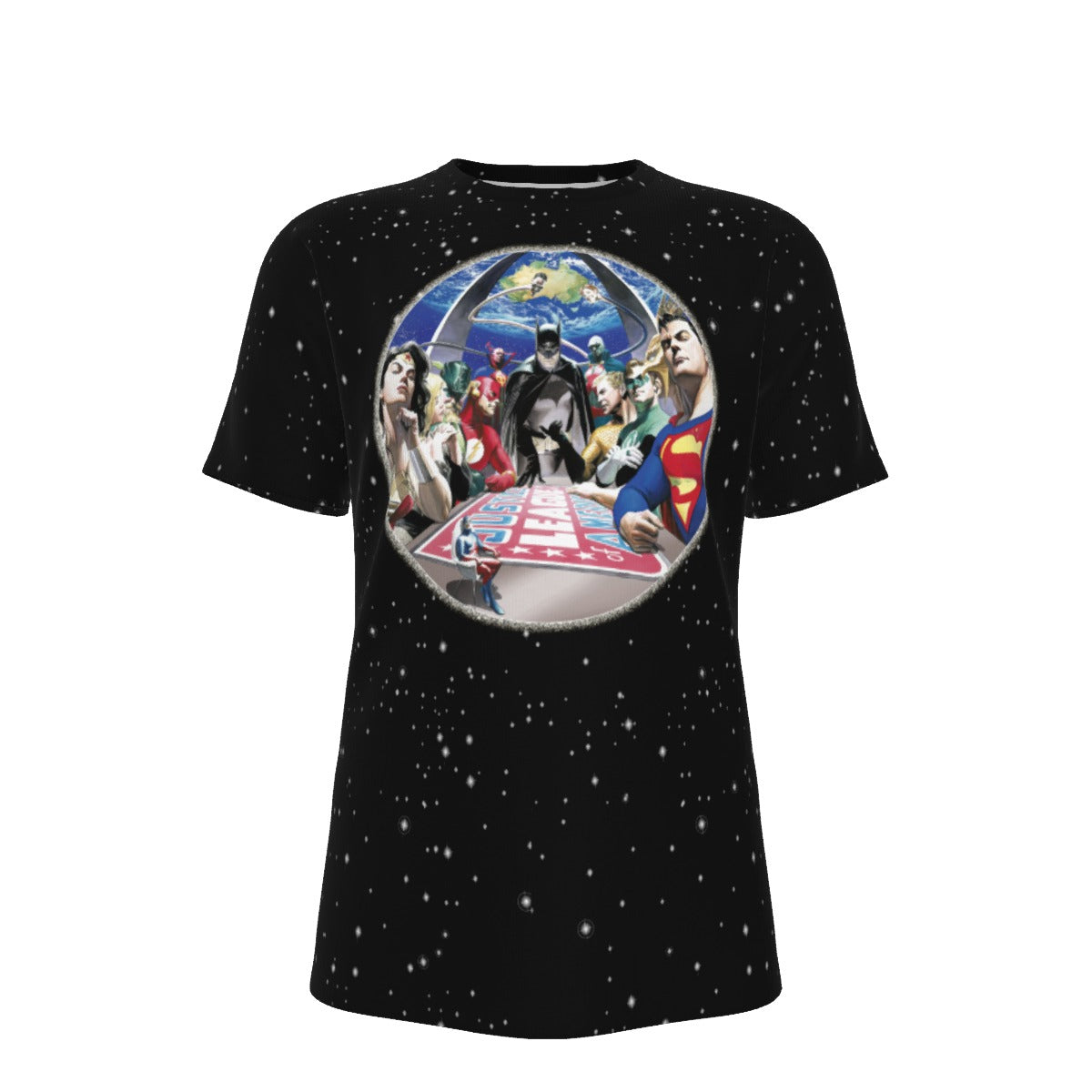 JLA CIRCLE All Over Print Shirt & Tank Top - ALEX ROSS ART