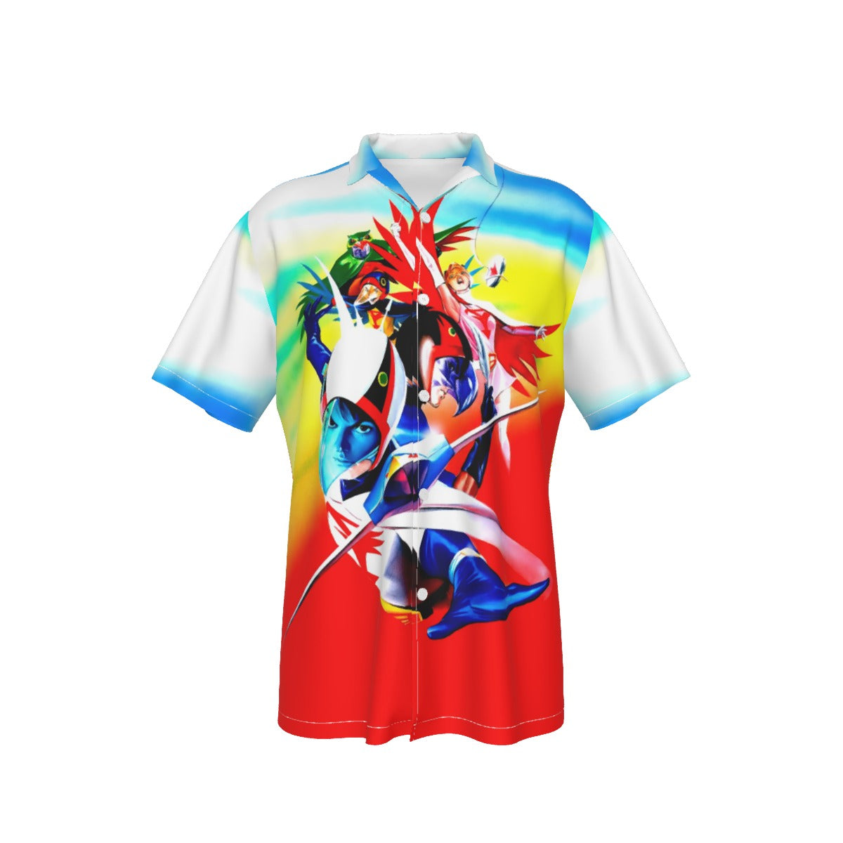 BATTLE FOR THE PLANET OVER PRINT SHIRT AND TANK TOP - ALEX ROSS ART