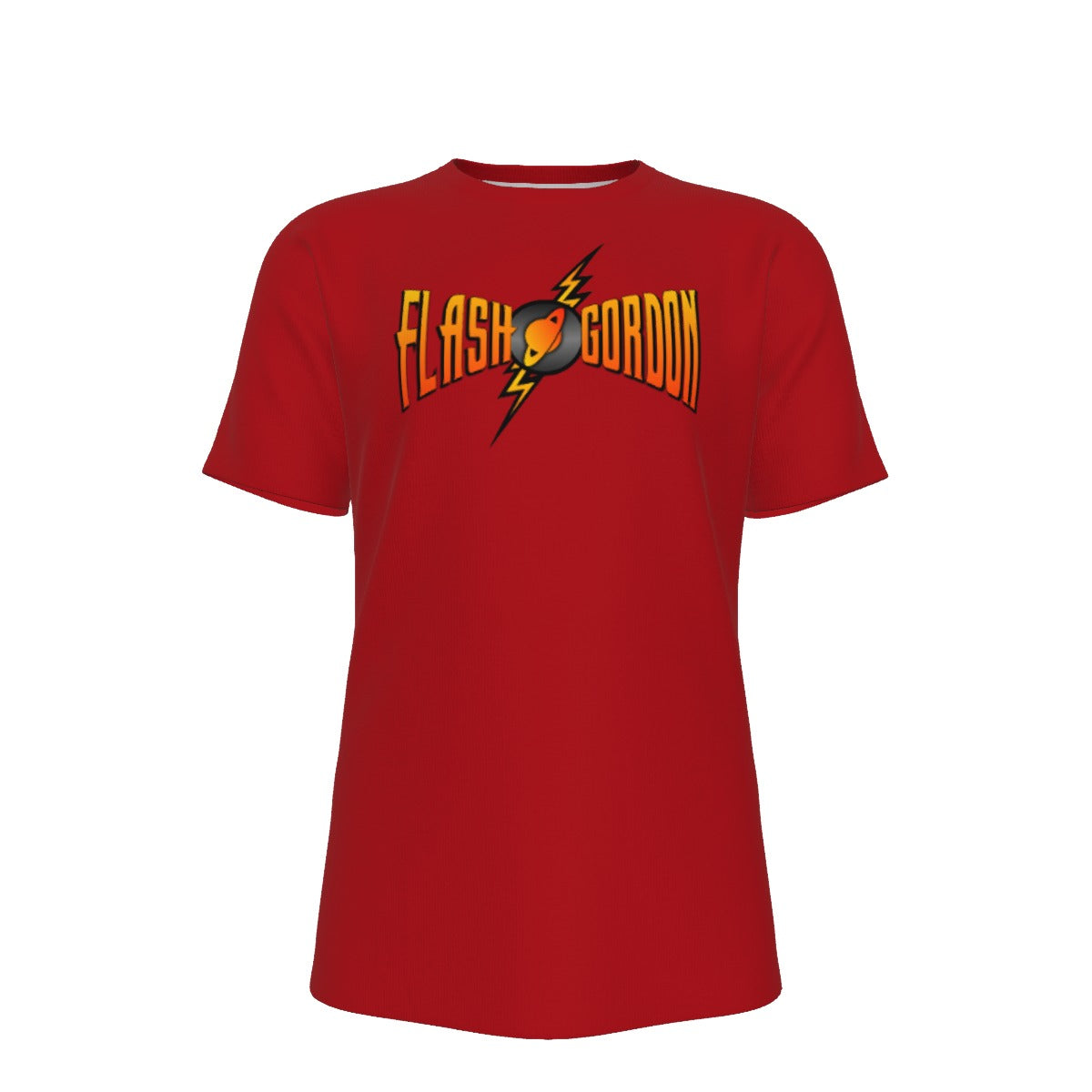 FLASH GORDON MOVIE LOGO OVER PRINT SHIRT & TANK