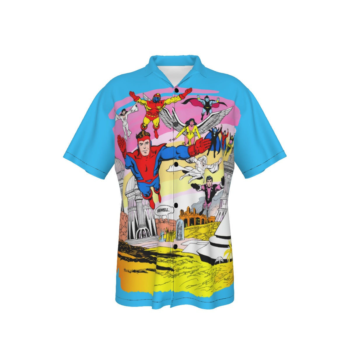 LEGION ANNUAL 2 V2 PAGE ALL OVER PRINT SHIRT AND TANK TOP - CURT SWAN