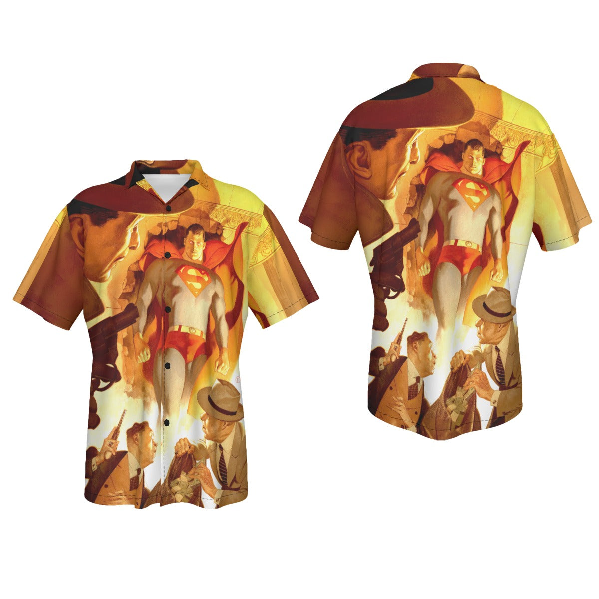 ACTION 1031 All Over Print Shirt &amp; Tank Top