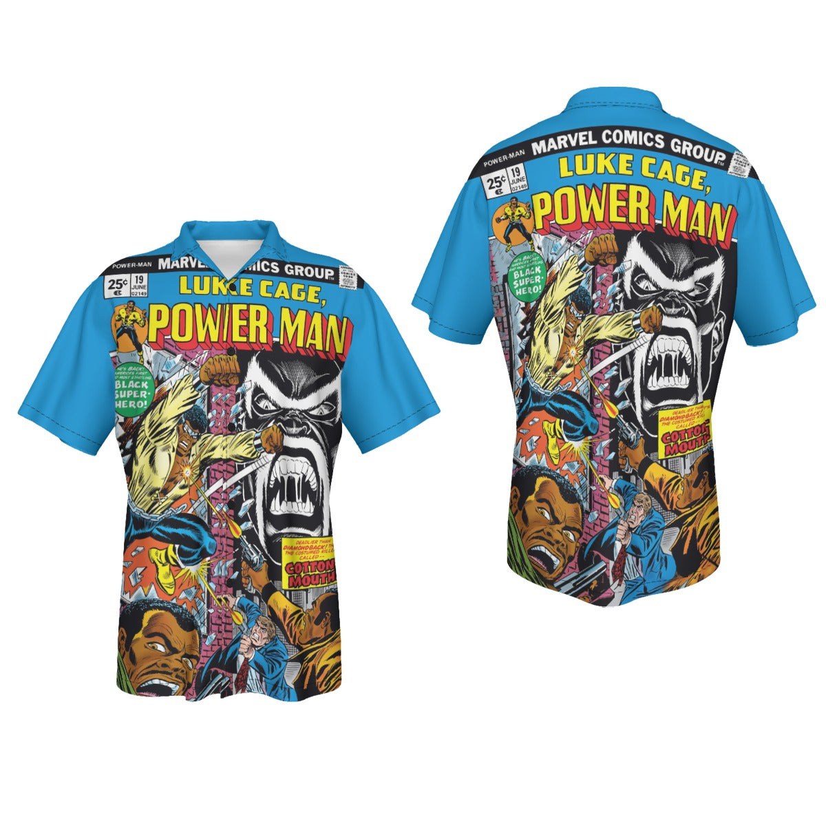 LUKE CAGE, POWER MAN 19 All Over Print Shirt & Tank Top