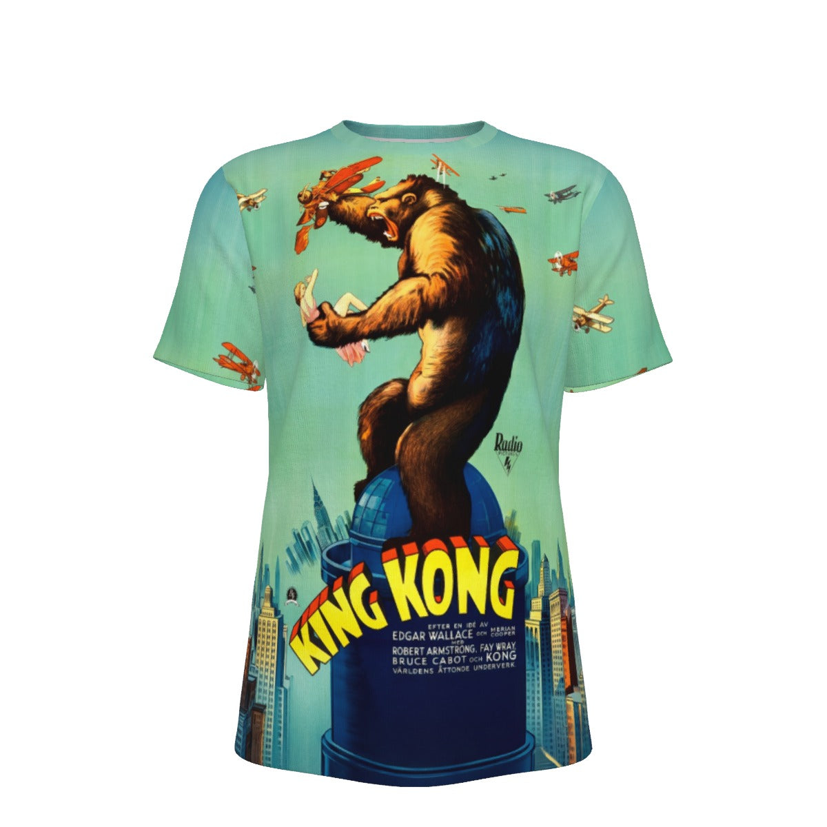 KING KONG MOVIE POSTER All Over Print Shirt & Tank Top -1933