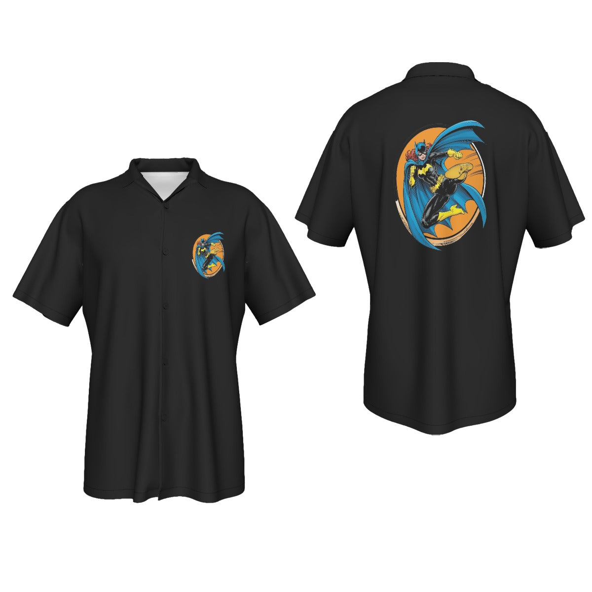 BATGIRL CLASSIC READY OVER PRINT SHIRT AND TANK TOP-ORIGINAL ART