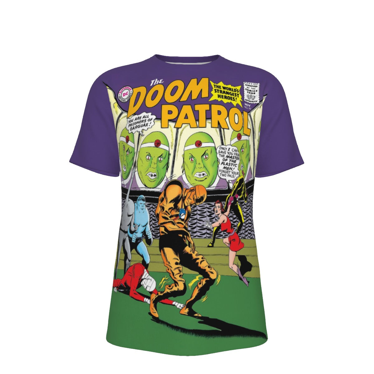 DOOM PATROL 91 READY OVER PRINT SHIRT AND TANK TOP - FIRST MENTO