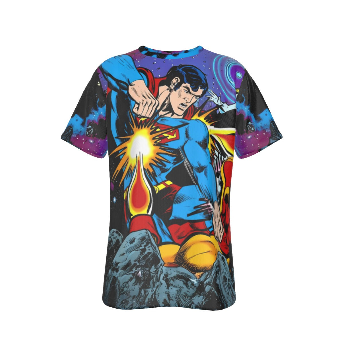 SUPERBOY 222 PIN UP OVER PRINT SHIRT AND TANK TOP - SUPERBOY