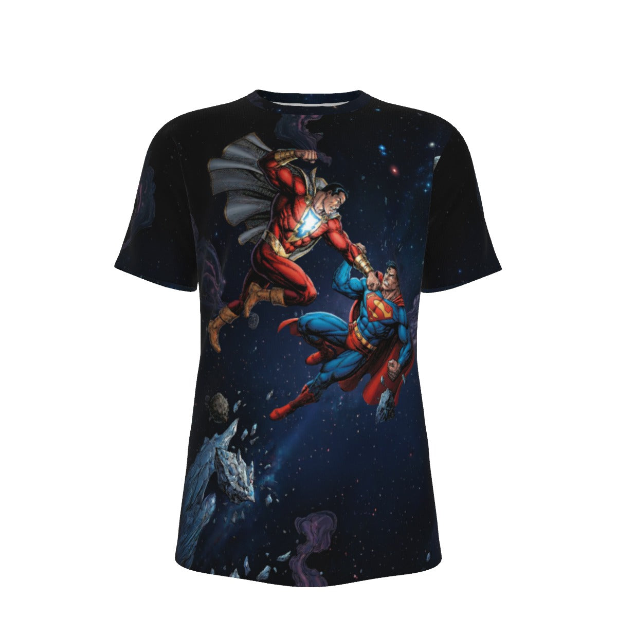 SUPERMAN VS SHAZAM GO All Over Print Shirt & Tank Top - ORIGINAL ART