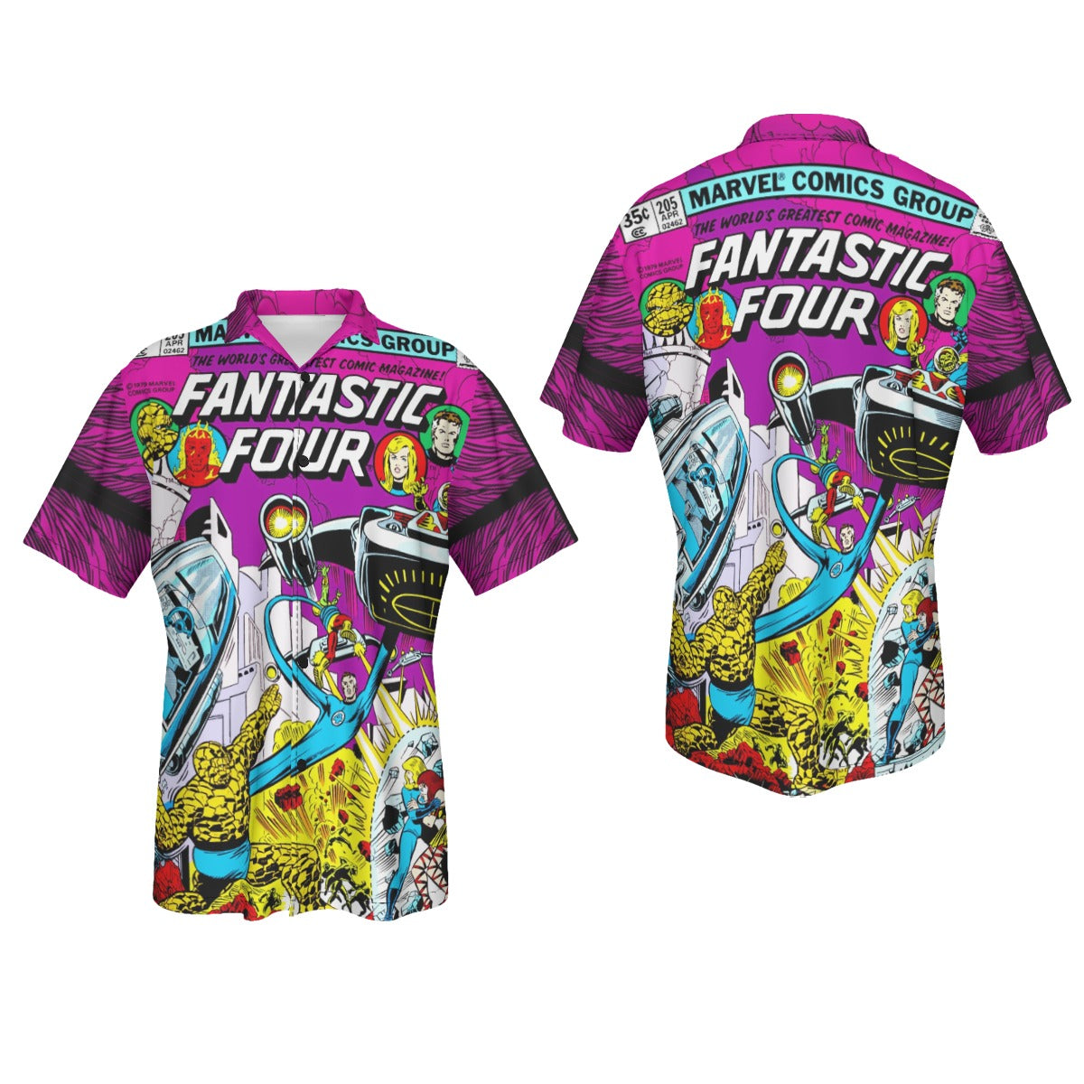 FANTASTIC FOUR 205 All Over Print Shirt & Tank Top