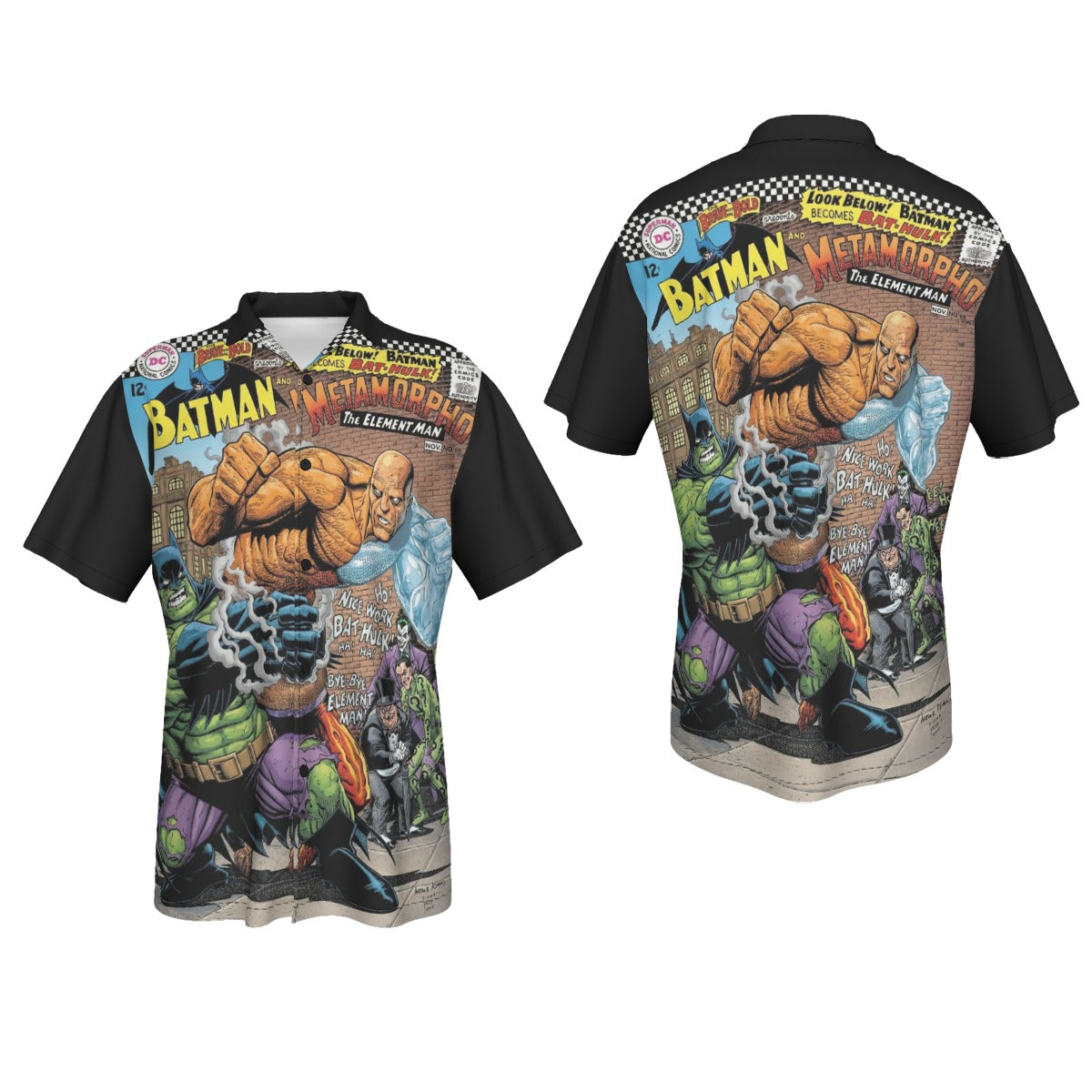 BRAVE AND THE BOLD 69 TRIBUTE TO BATHULK All Over Print Shirt & Tank Top  - ARTHU ADAMS ART (Copy)