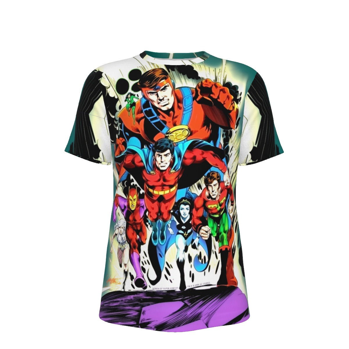 LEGION PINUP BY NEAL ADAMS ALL OVER PRINT SHIRT AND TANK TOP