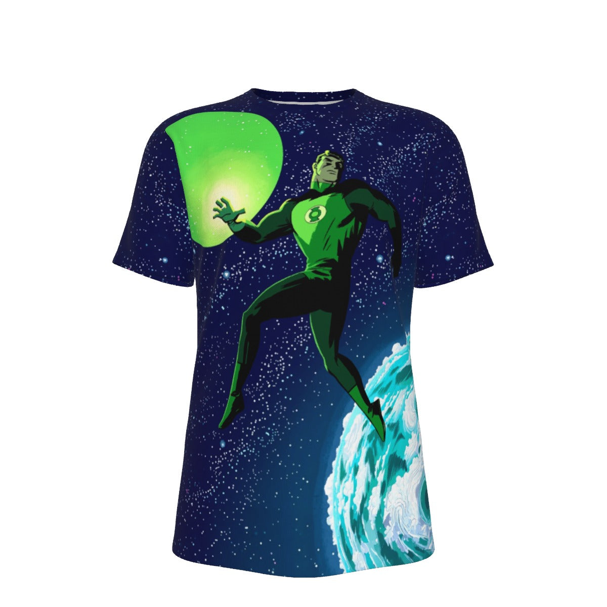GREEN LANTERN - NEW FRONTIER All Over Print Shirt & Tank Top - DARWYN COOKE ART