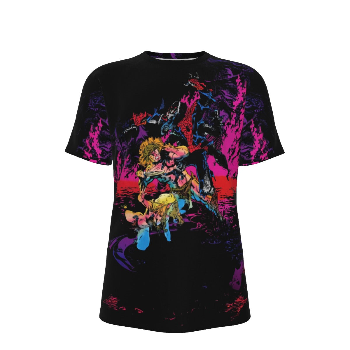 MARVERL FANFARE 2 SPIDERMAN KAZAR All Over Print Shirt & Tank Top - MICHAEL GOLDEN ART