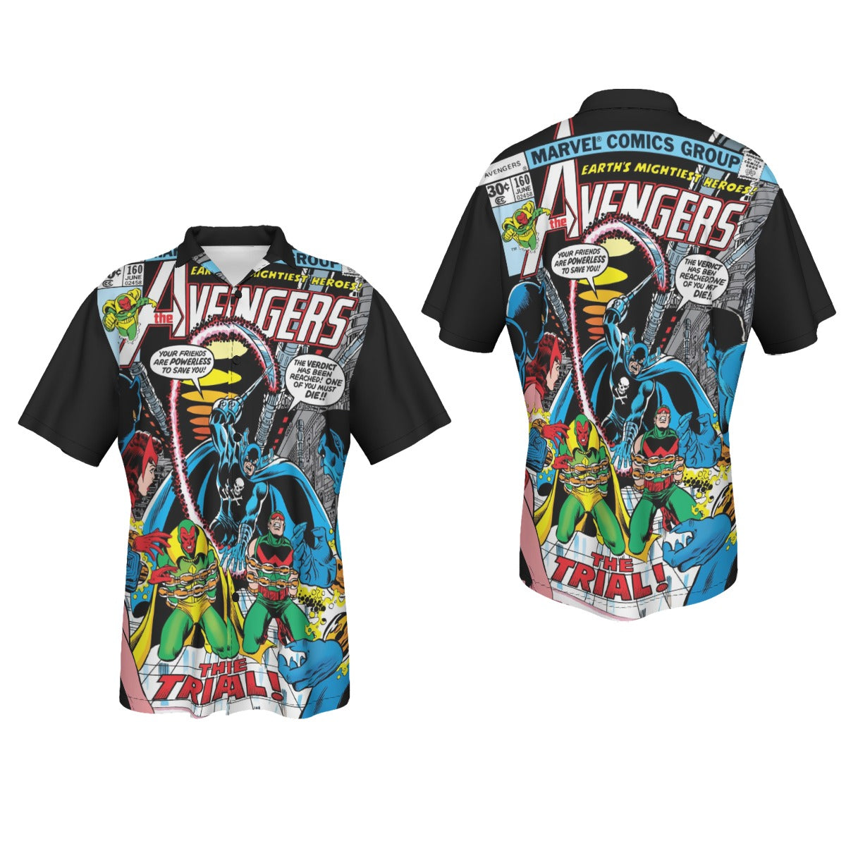 AVENGERS 160 All Over Print Shirt & Tank Top