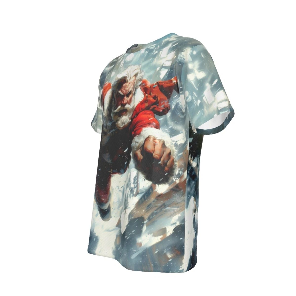 SUPER SANTA ALL OVER PRINT SHIRT AND TANK