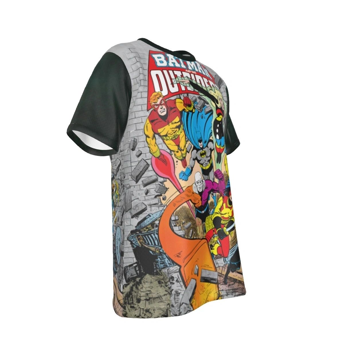 BATMAN AND THE OUTSIDERS 7 COVER ALL OVER PRINT SHIRT AND TANK