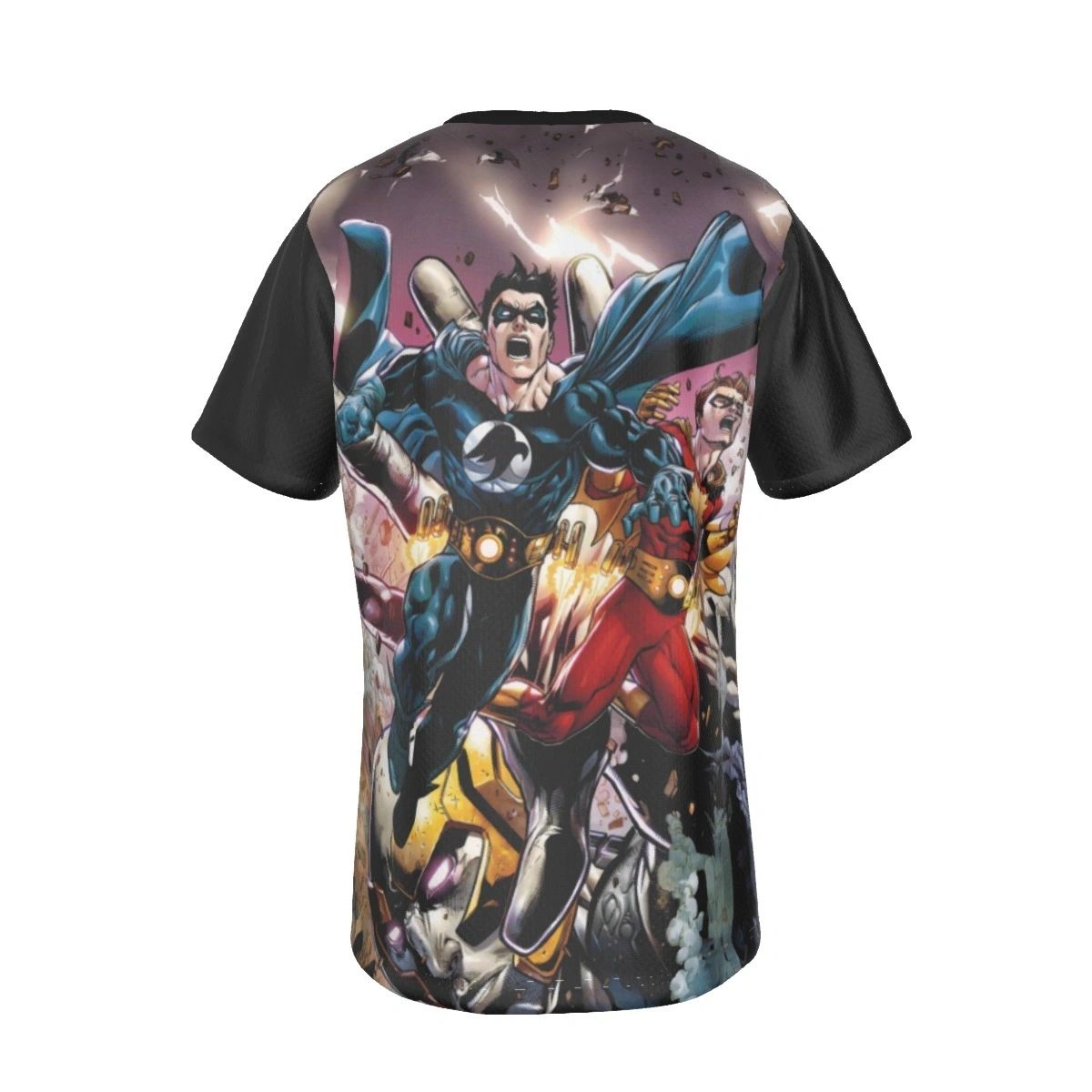 COVERGENCE 3 VAR COVER ALL OVER PRINT SHIRT AND TANK-NIGHTWING FLAMEBIRD