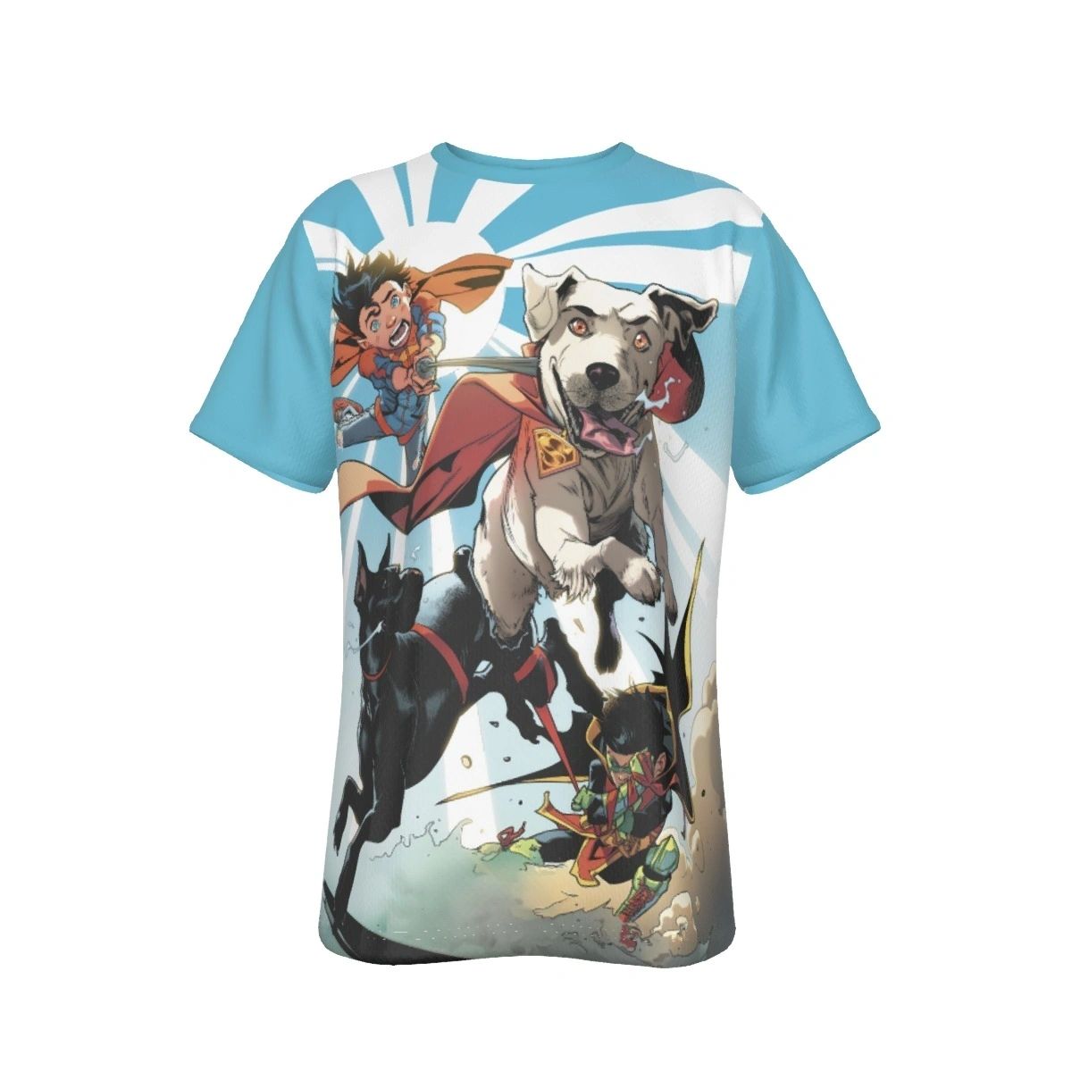 SUPERSONS 1 COVER ALL OVER PRINT SHIRT AND TANK-KRYPTO