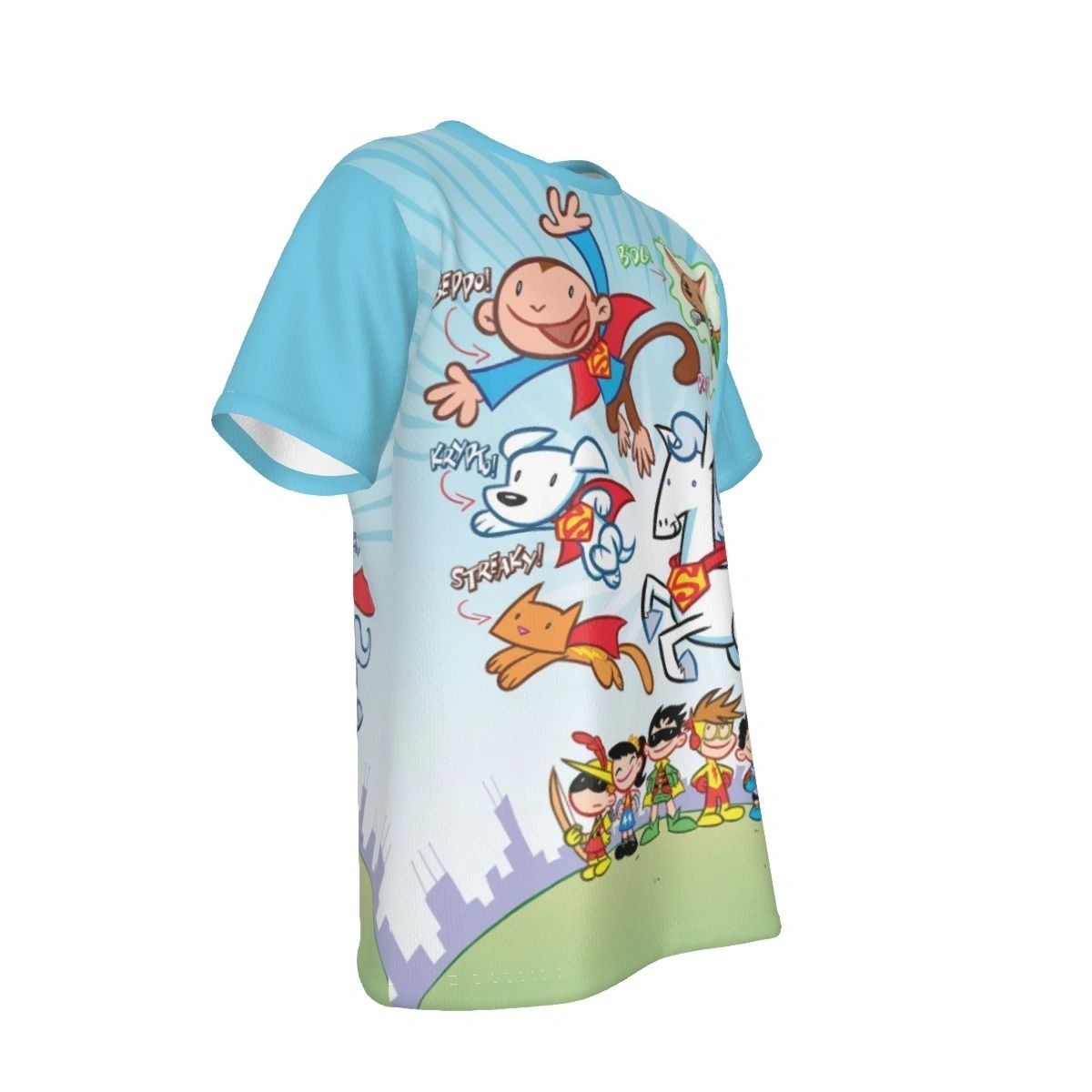TINY TITANS 28 COVER ALL OVER PRINT SHIRT AND TANK-KRYPTO & SUPERPETS