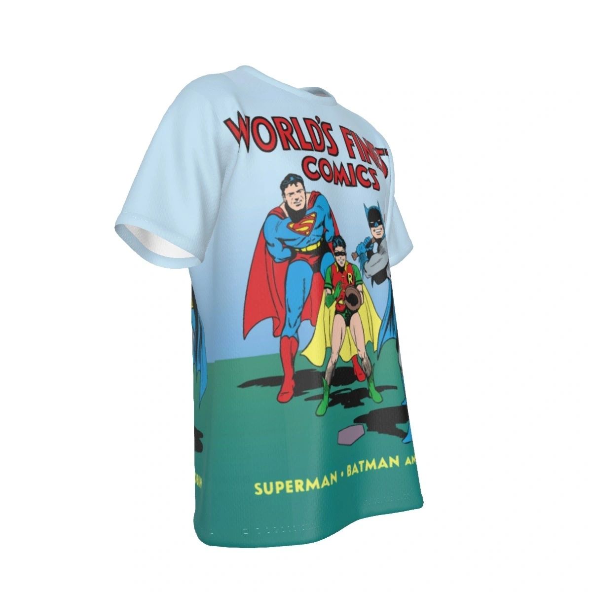 WORLD'S FINEST 3 COVER ALL OVER PRINT SHIRT AND TANK