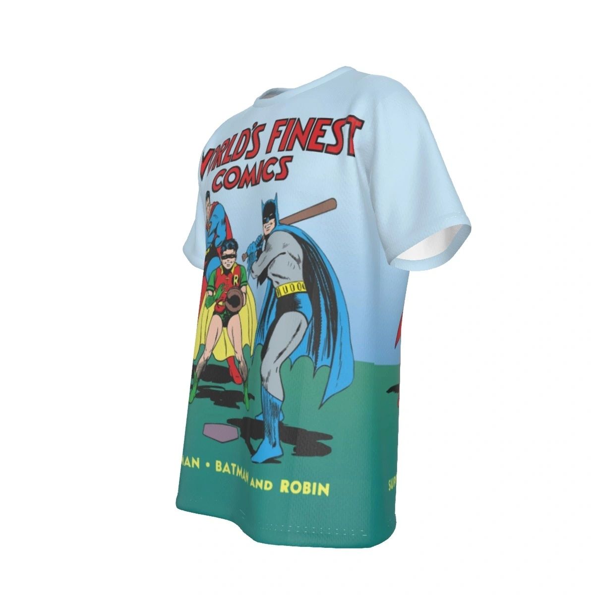 WORLD'S FINEST 3 COVER ALL OVER PRINT SHIRT AND TANK