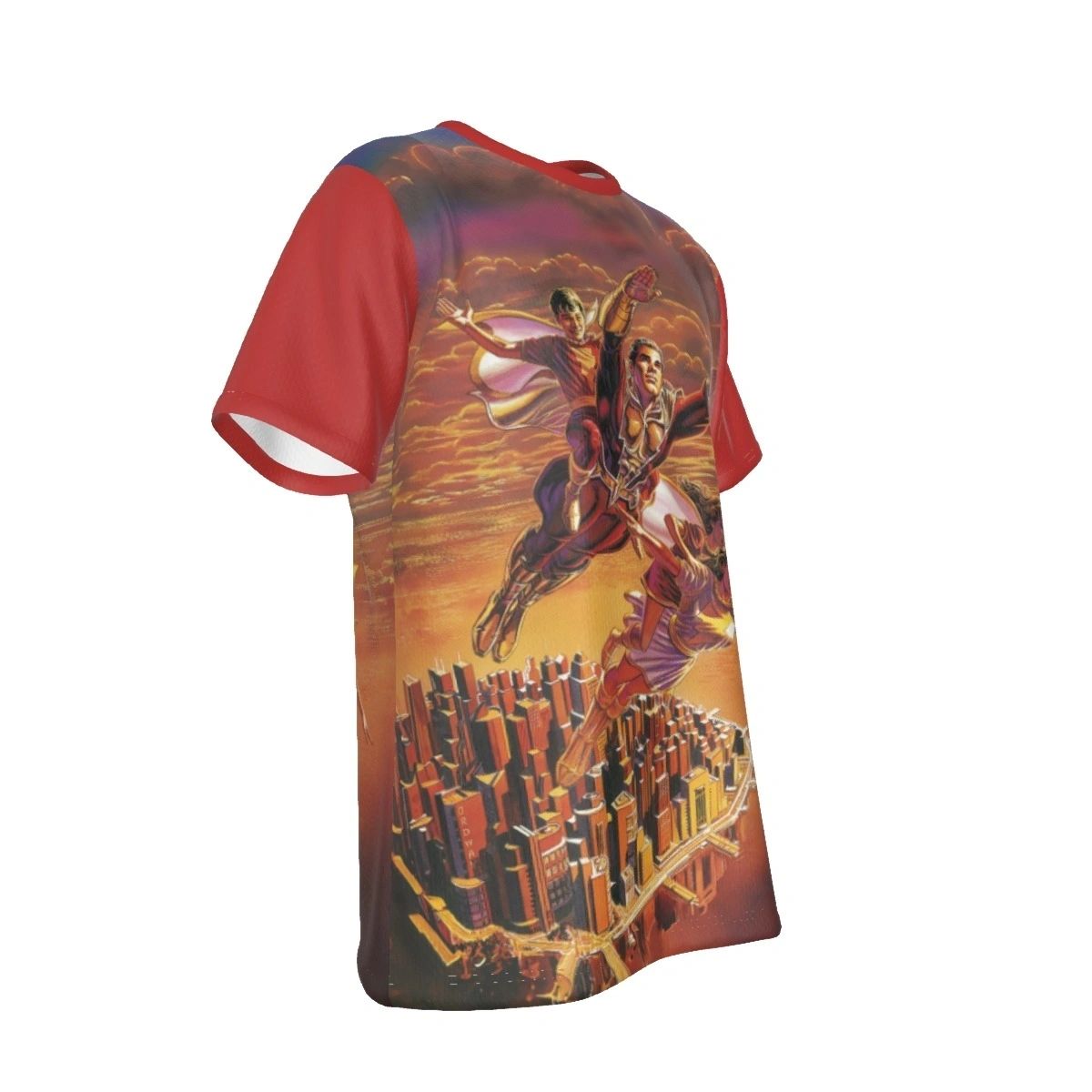 POWER OF SHAZAM 26 COVER ALL OVER PRINT SHIRT AND TANK-SHAZAM FAMILY