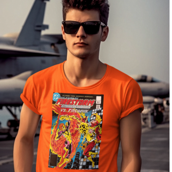 COVER FURY OF FIRESTORM 17 - FIREHAWK