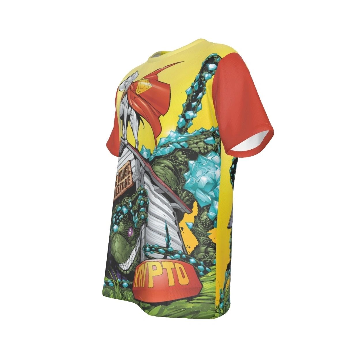 ACTION 789 COVER ALL OVER PRINT SHIRT AND TANK- KRYPTO