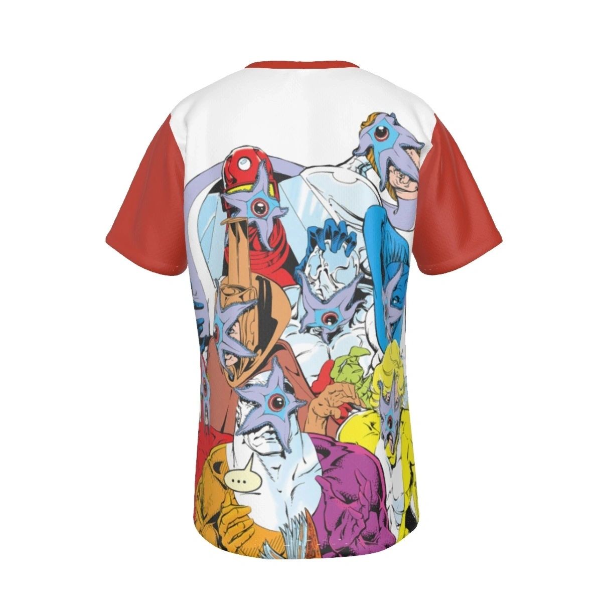 JUSTICE LEAGUE EUROPE 1 COVER ALL OVER PRINT SHIRT AND TANK