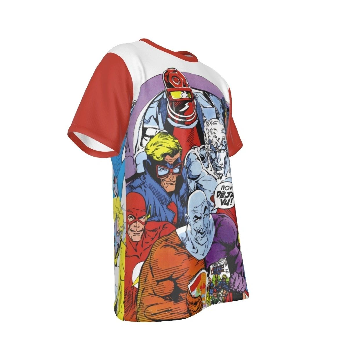JUSTICE LEAGUE EUROPE 1 COVER ALL OVER PRINT SHIRT AND TANK