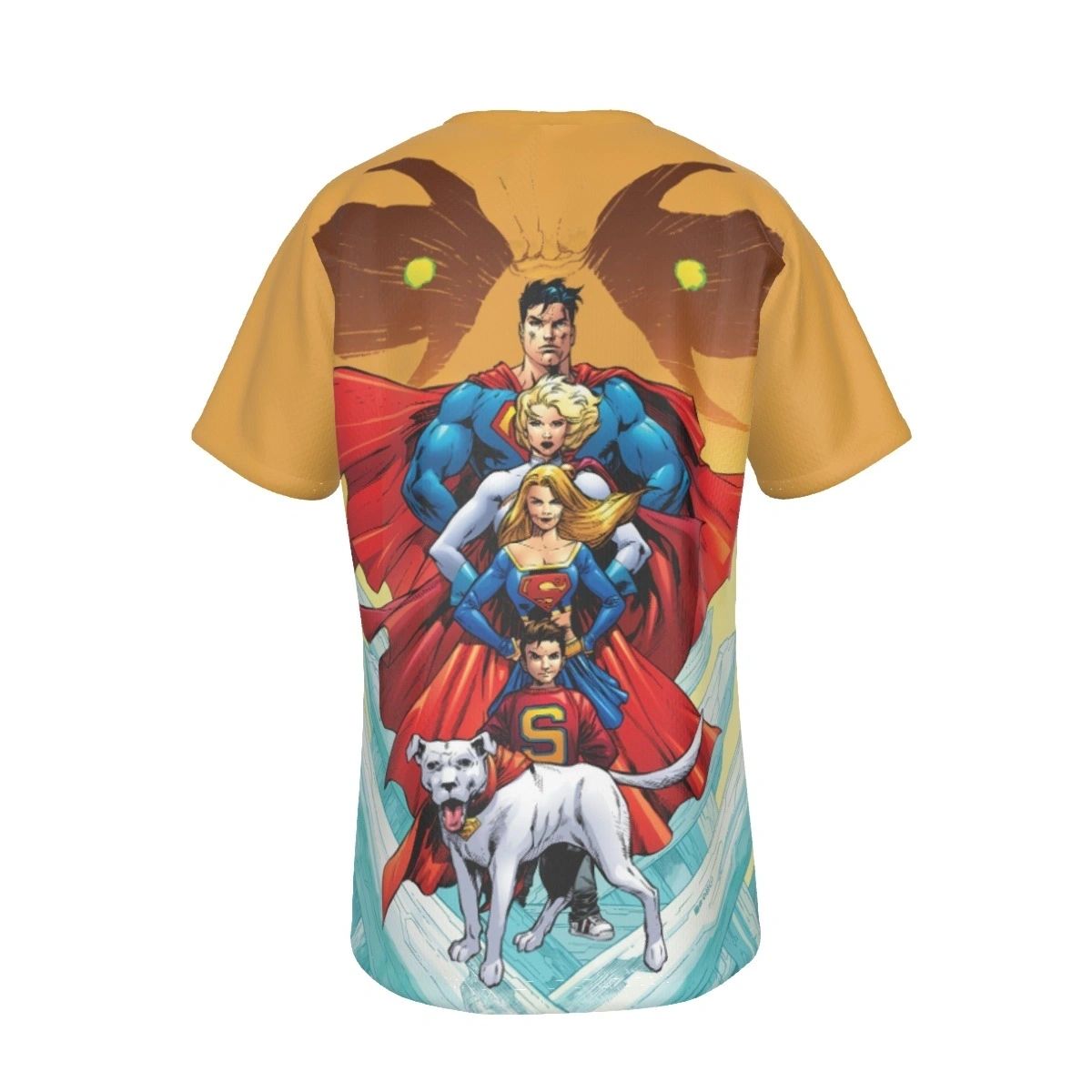 SUPERMAN 670 COVER ALL OVER PRINT SHIRT AND TANK - KRYPTO
