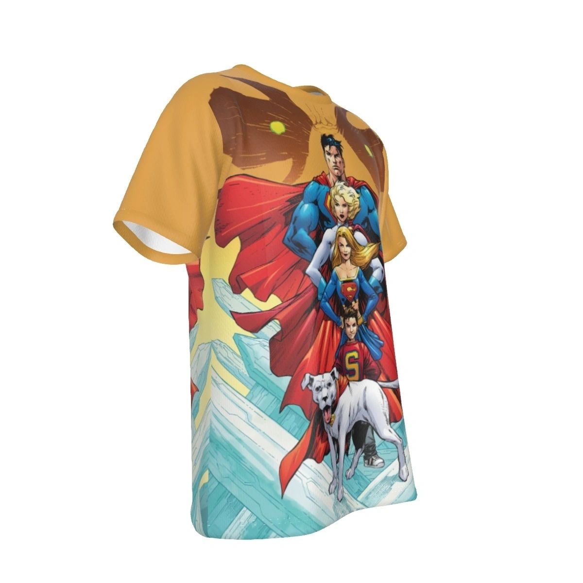 SUPERMAN 670 COVER ALL OVER PRINT SHIRT AND TANK - KRYPTO