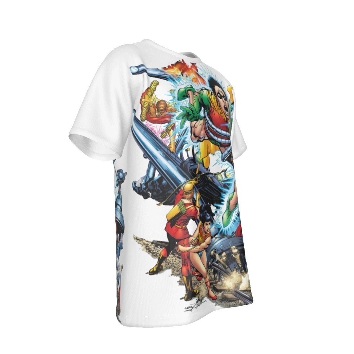 TEEN TITANS COVER ALL OVER PRINT SHIRT AND TANK - NEAL ADAMS ART