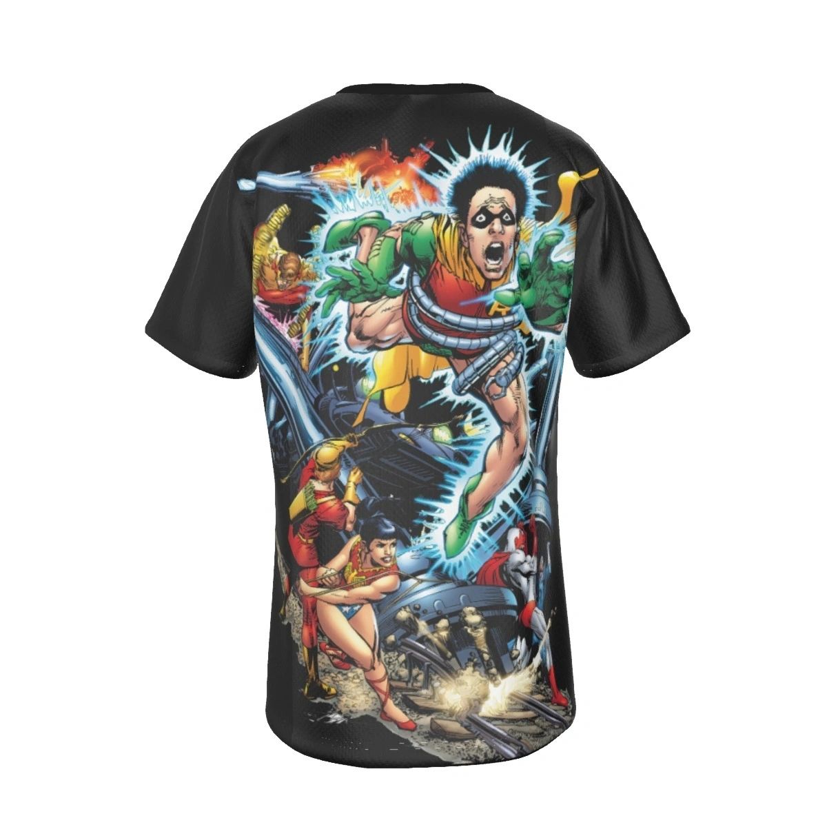 TEEN TITANS COVER ALL OVER PRINT SHIRT AND TANK - NEAL ADAMS ART