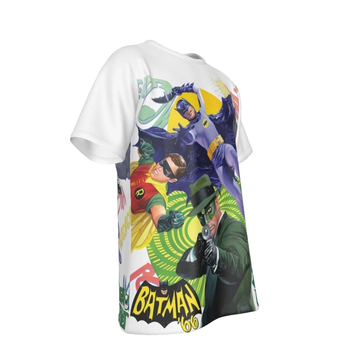 BATMAN 66 MEETS GREEN HORNET COVER ALL OVER PRINT SHIRT AND TANK
