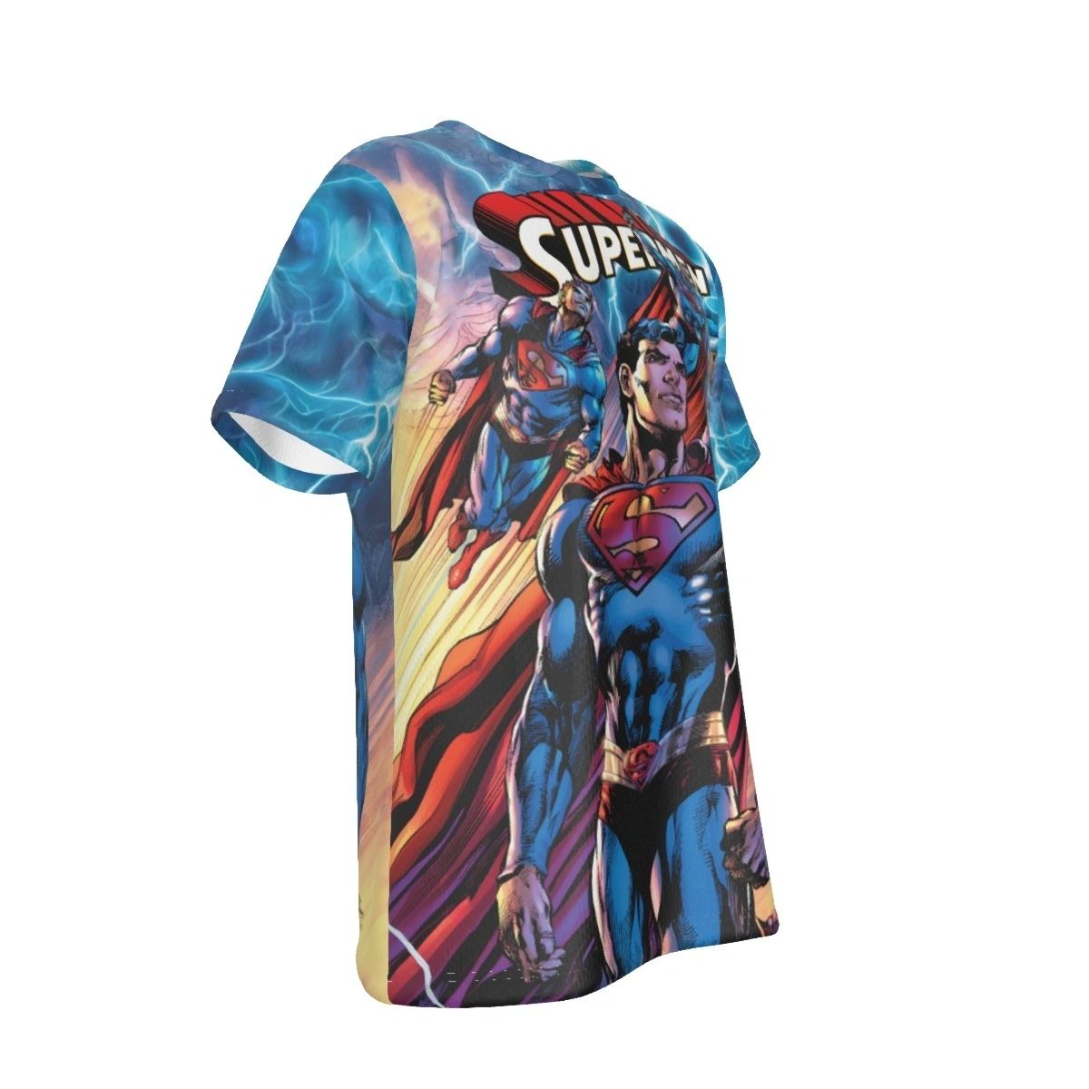 COMING OF THE SUPERMEN 1 ALL OVER PRINT SHIRT AND TANK - NEAL ADAMS ART