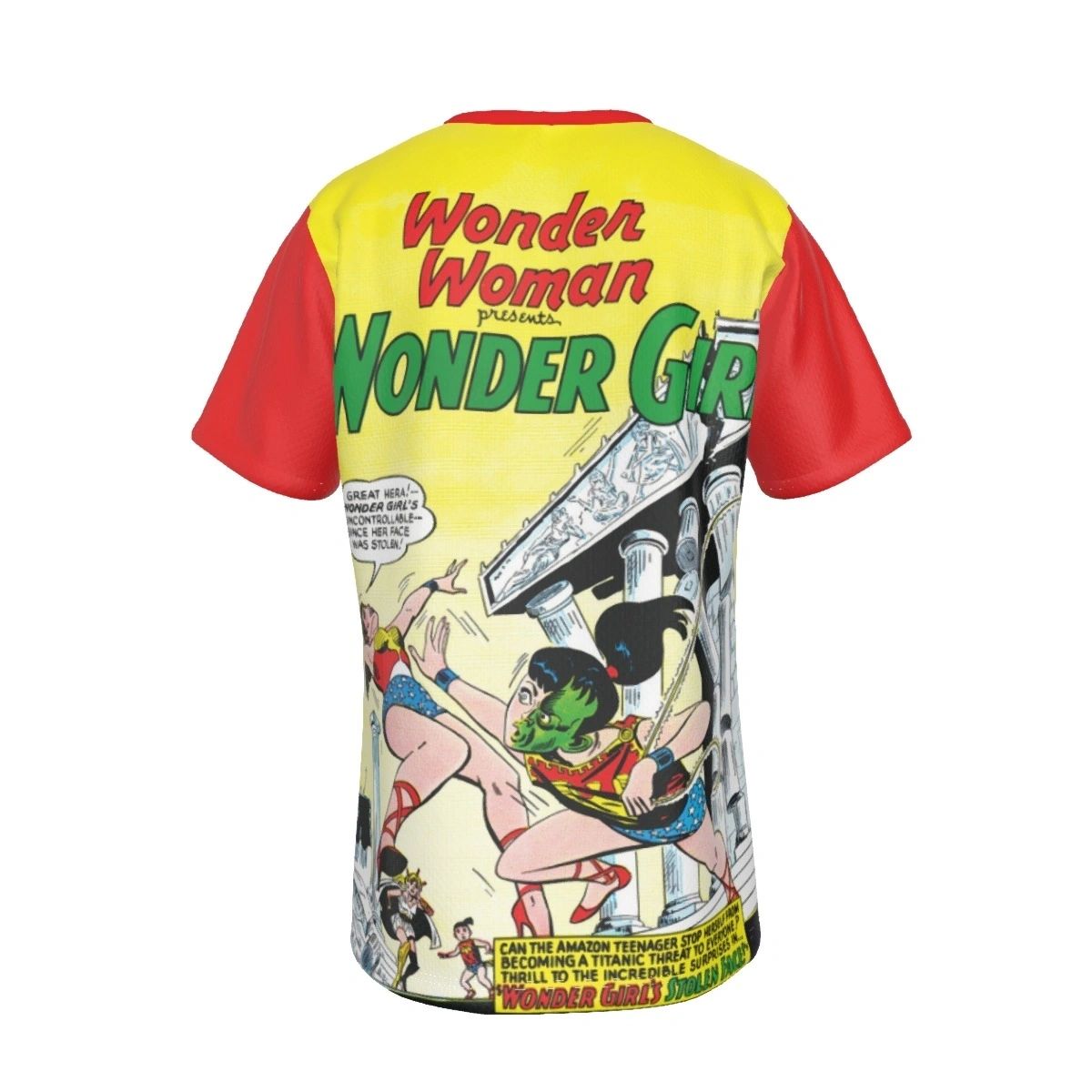 WONDER WOMAN 153 ALL OVER PRINT SHIRT AND TANK - WONDER GIRL