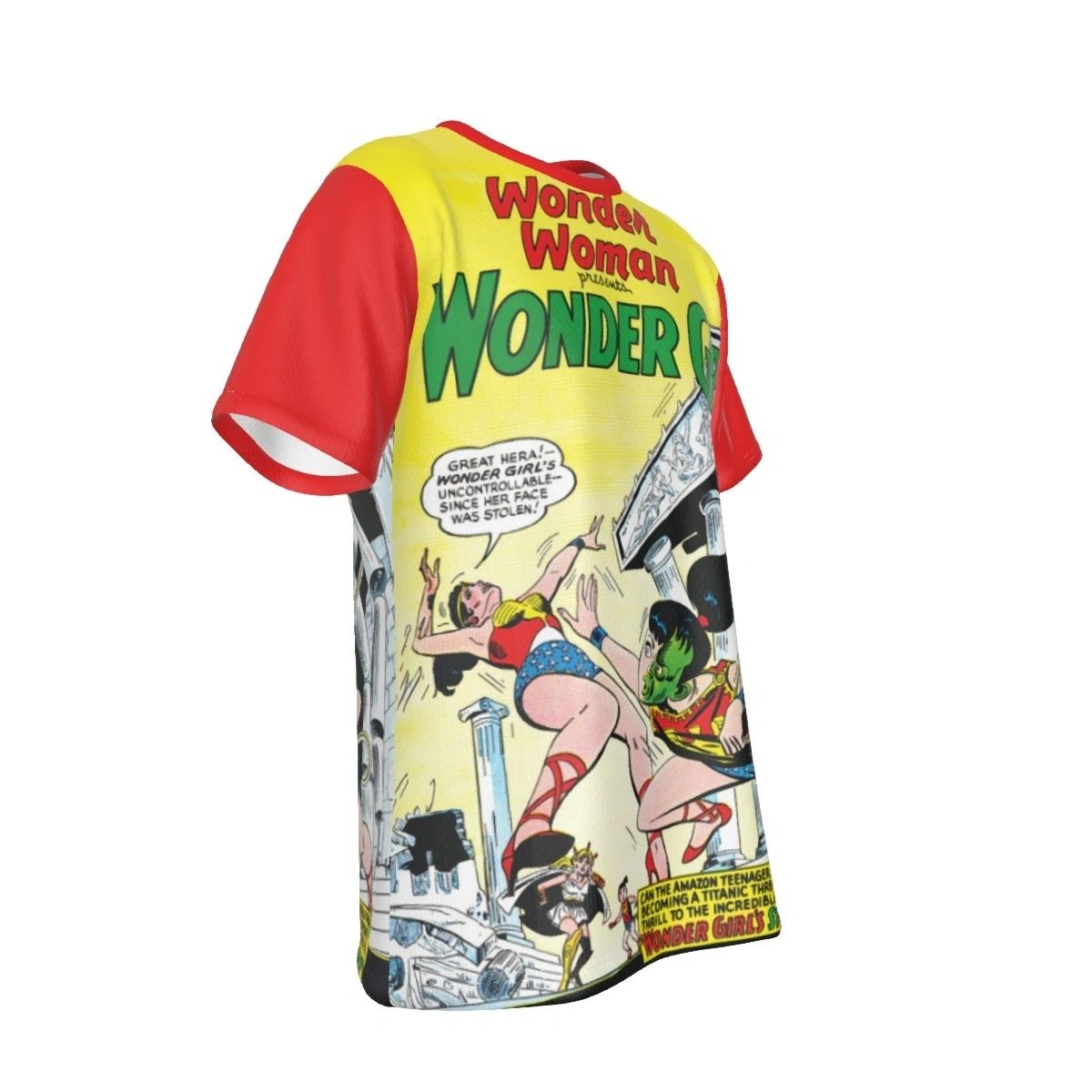 WONDER WOMAN 153 ALL OVER PRINT SHIRT AND TANK - WONDER GIRL
