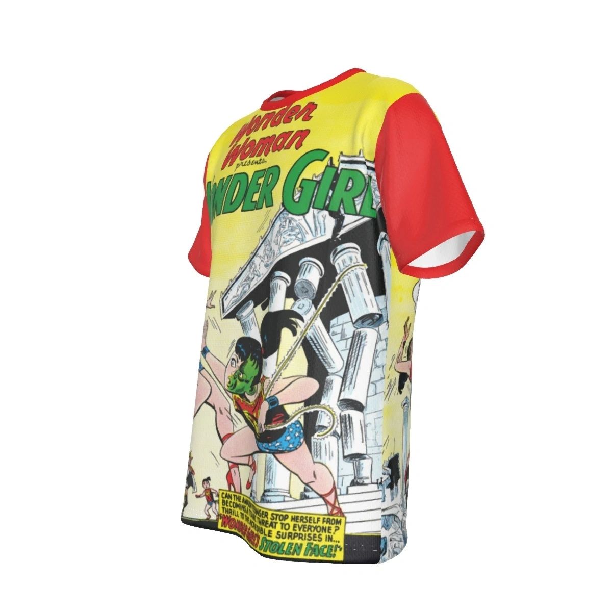 WONDER WOMAN 153 ALL OVER PRINT SHIRT AND TANK - WONDER GIRL