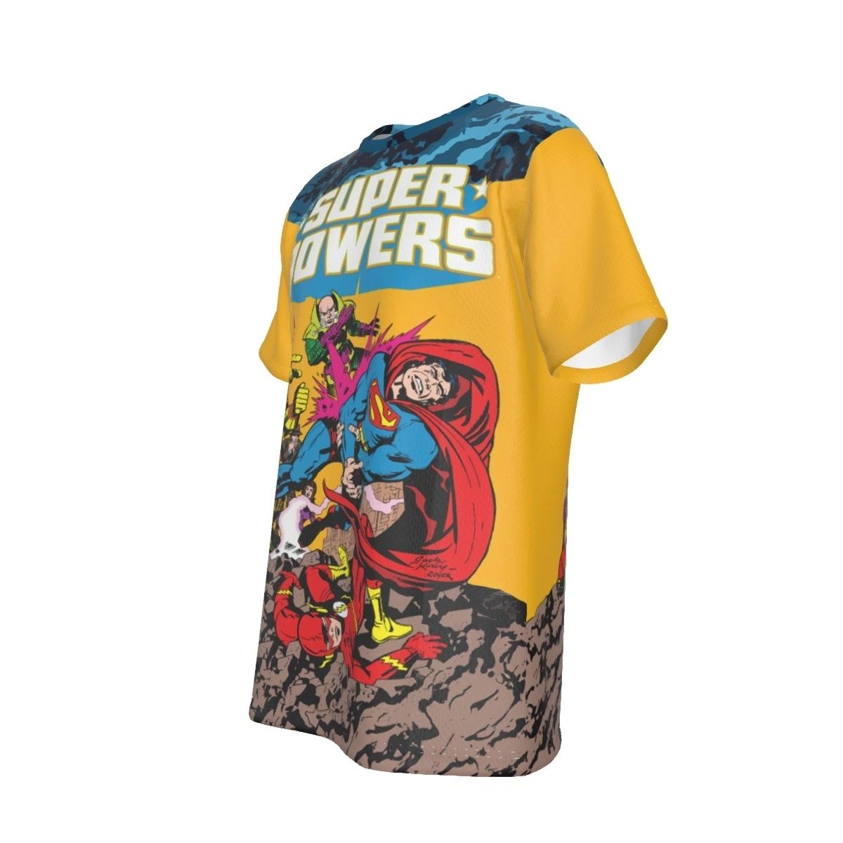 SUPER POWERS 1 ALL OVER PRINT SHIRT AND TANK - JACK KIRBY