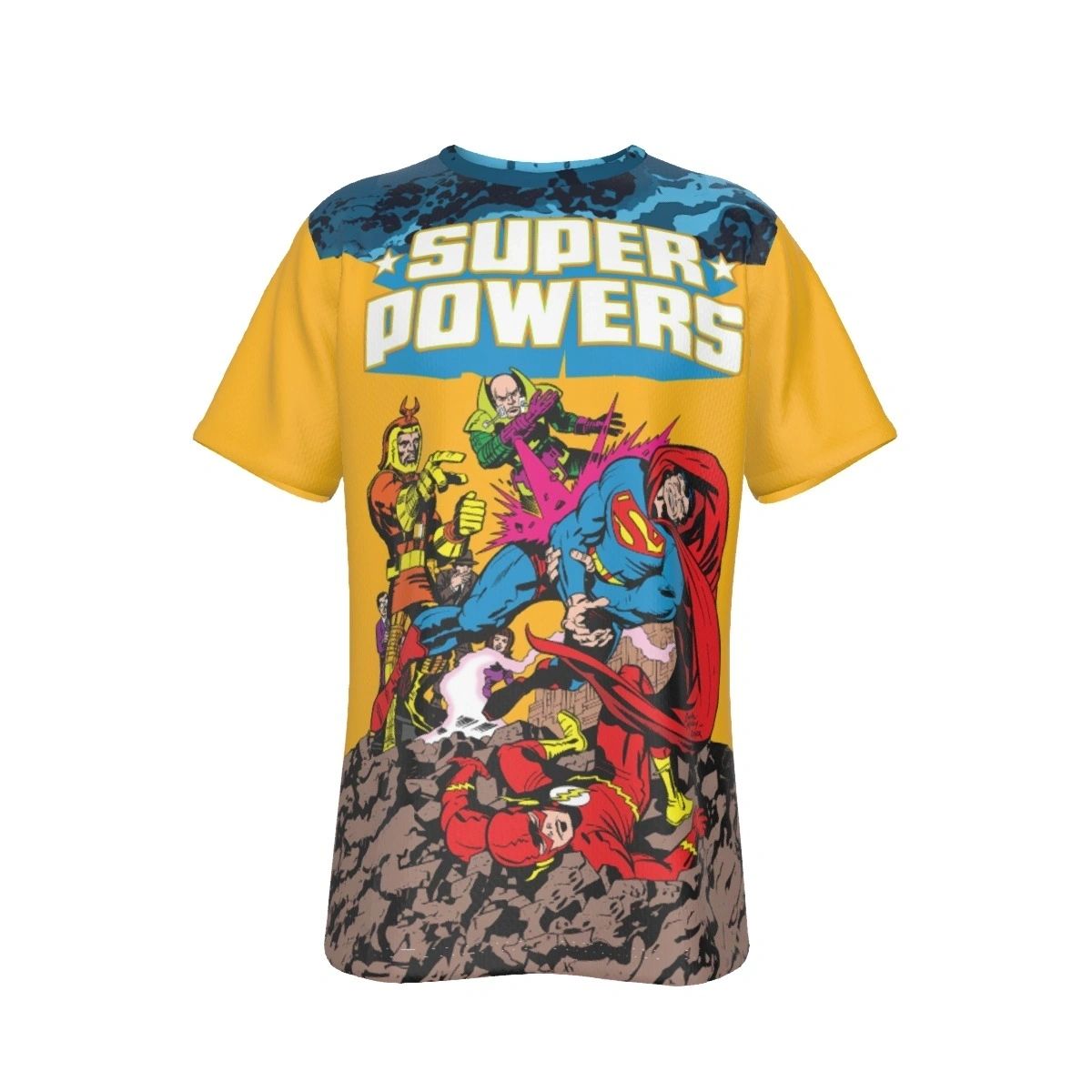 SUPER POWERS 1 ALL OVER PRINT SHIRT AND TANK - JACK KIRBY