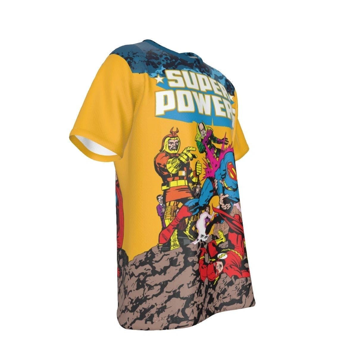 SUPER POWERS 1 ALL OVER PRINT SHIRT AND TANK - JACK KIRBY
