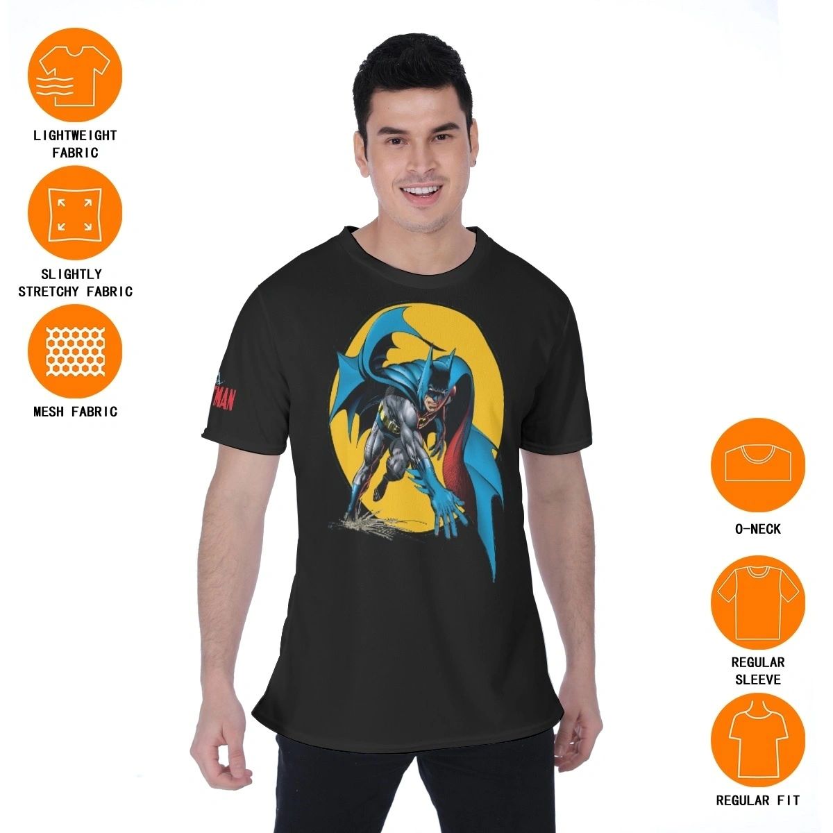 BATMAN BY NEAL ADAMS ALL OVER PRINT SHIRT AND TANK