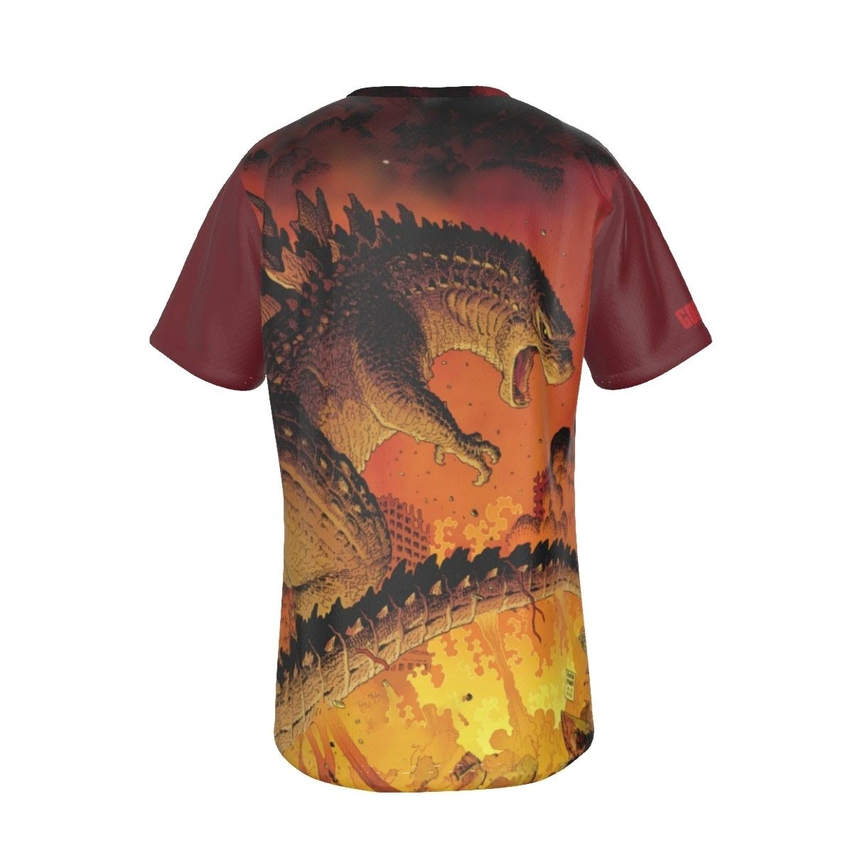 GODZILLA 1 ALL OVER PRINT SHIRT AND TANK- ARTHUR ADAMS ART