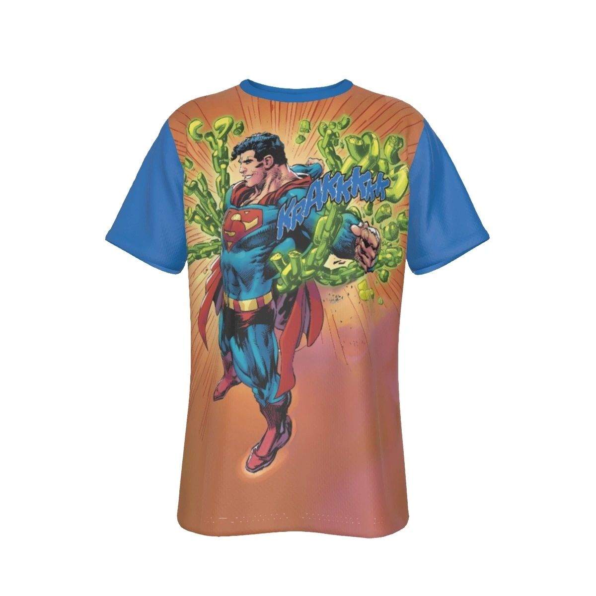 SUPERMAN BREAK CHAINS ALL OVER PRINT SHIRT AND TANK - NEAL ADAMS ART