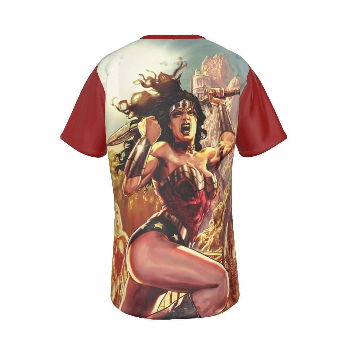 WONDER WOMAN SECRET ORGINS COVER ALL OVER PRINT SHIRT AND TANK