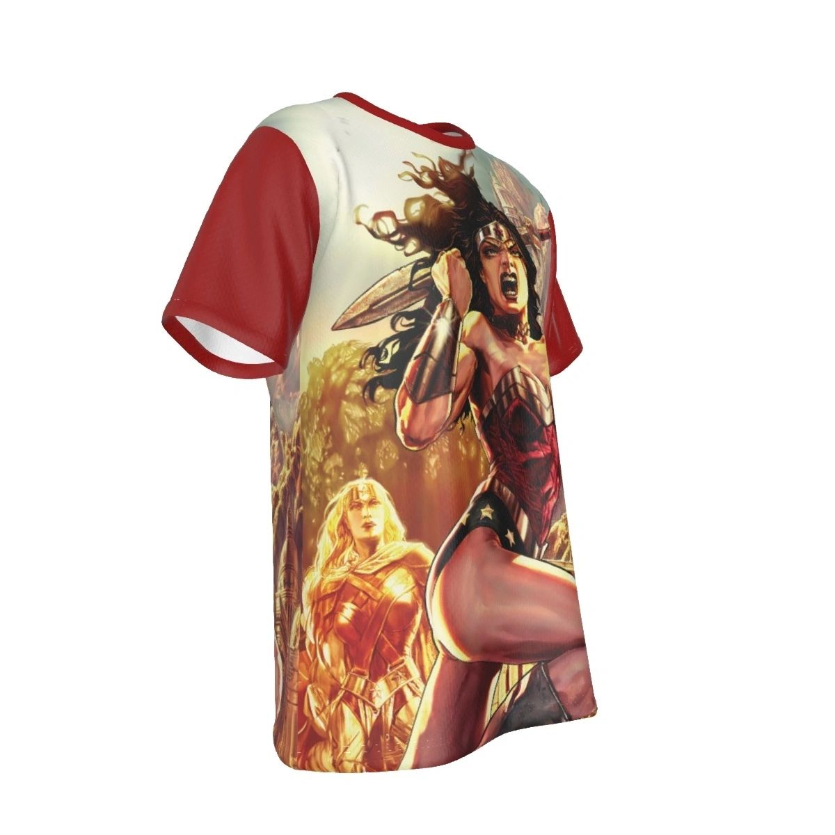 WONDER WOMAN SECRET ORGINS COVER ALL OVER PRINT SHIRT AND TANK