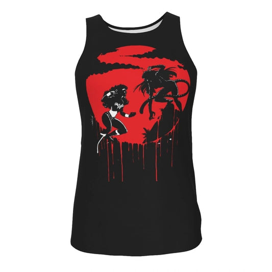 WONDER WOMAN CHEETAH ALL OVER PRINT TANK *SPECIAL BUY