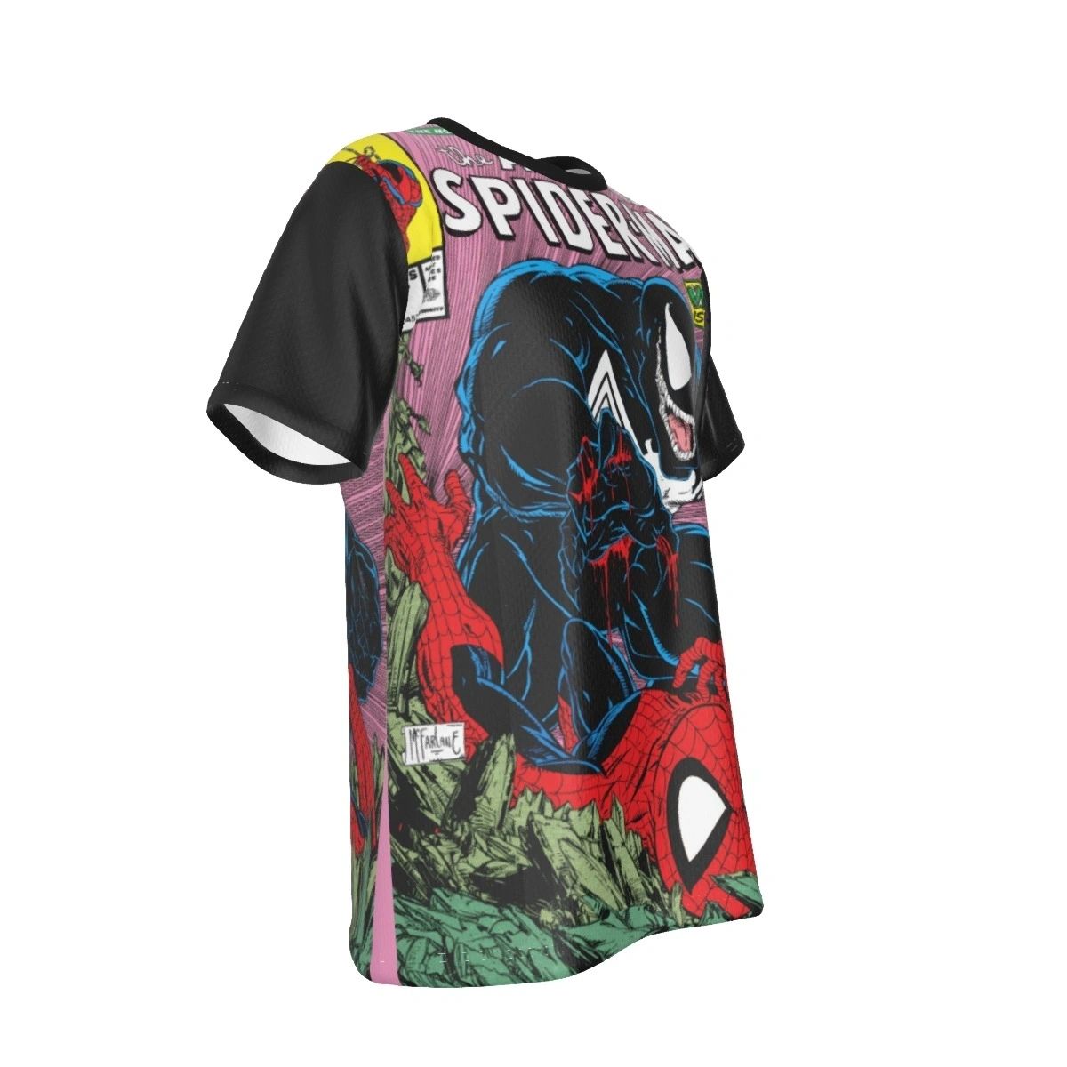 SPIDERMAN 316 ALL OVER PRINT SHIRT-VENOM